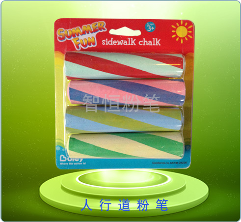 Helical ribbon chalk